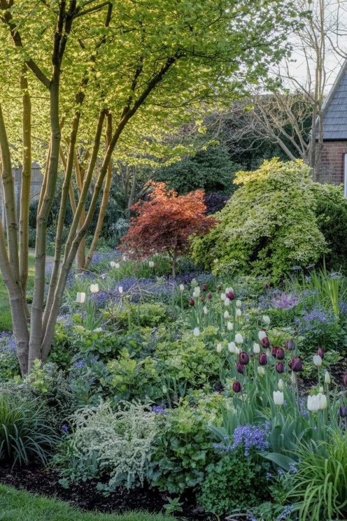 30 Dreamy Tulip Planting Ideas for a Fairytale Front House Garden 28