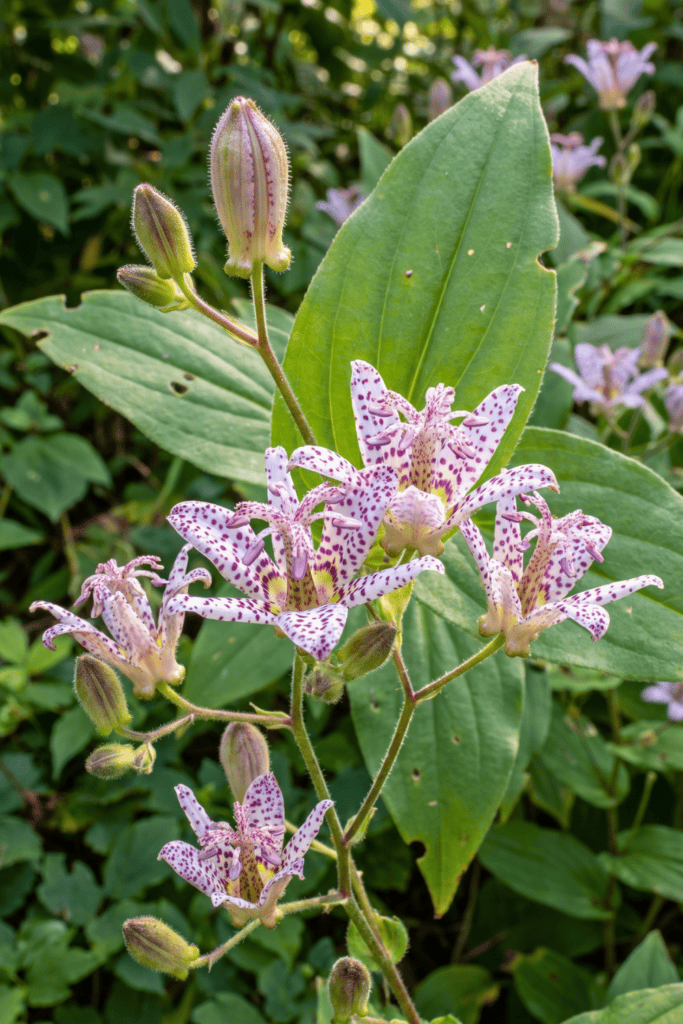 Japanese Toad Lily 'Tricyrtis hirta'