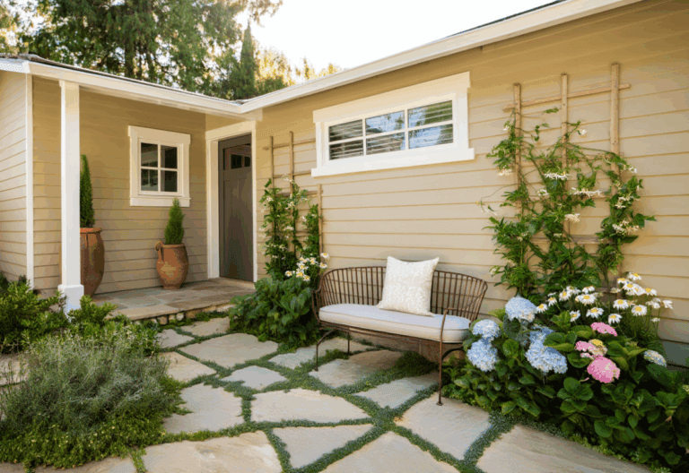 italian inspired garden