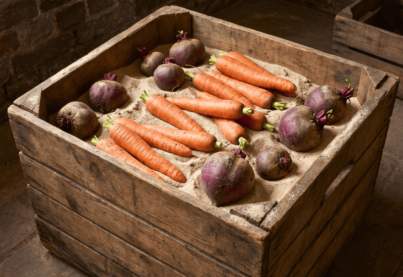 Bonus Storing Other Root Veggies