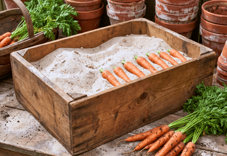 Store Carrots in Sand