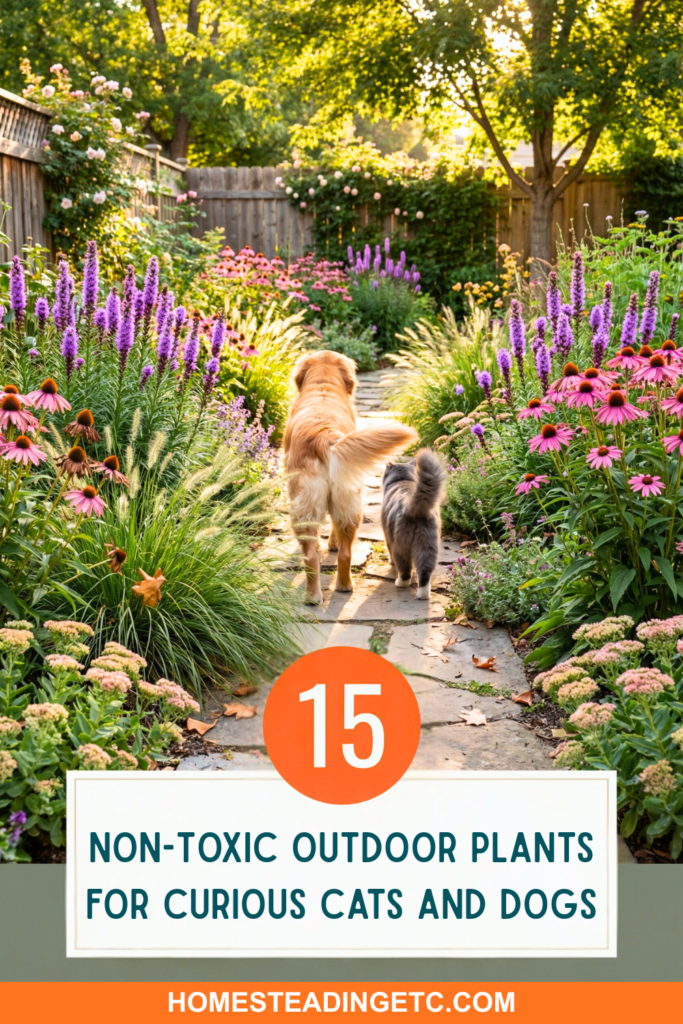 15 pet safe perennials