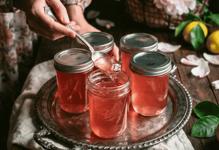 Low Sugar Peony Petal Jelly: Bottling the Fragrance of Early Summer
