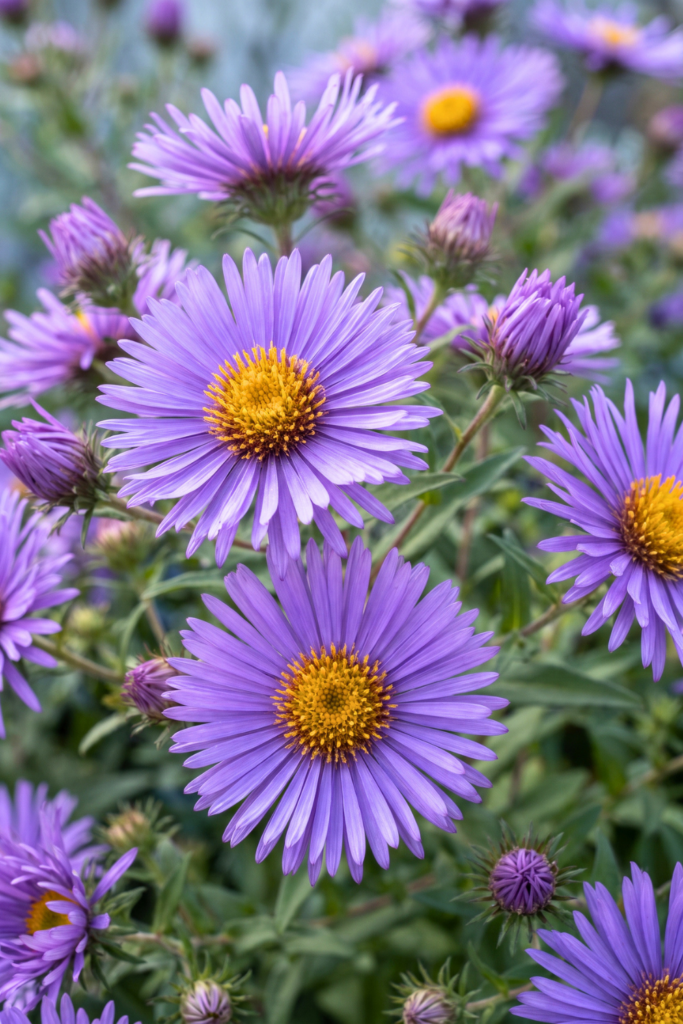New England Aster (Symphyotrichum novae-angliae)